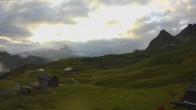 Archiv Foto Webcam Jägeralpe: View Biberkopf 05:00