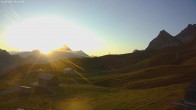 Archiv Foto Webcam Jägeralpe: View Biberkopf 05:00