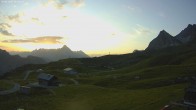 Archiv Foto Webcam Jägeralpe: View Biberkopf 05:00
