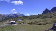 Archiv Foto Webcam Jägeralpe: View Biberkopf 11:00