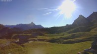 Archiv Foto Webcam Jägeralpe: View Biberkopf 08:00