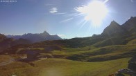 Archiv Foto Webcam Jägeralpe: View Biberkopf 08:00
