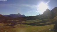 Archiv Foto Webcam Jägeralpe: View Biberkopf 08:00