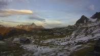 Archiv Foto Webcam Jägeralpe: View Biberkopf 17:00
