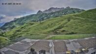 Archiv Foto Webcam Hotel Adler in Warth 19:00