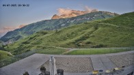 Archiv Foto Webcam Hotel Adler in Warth 19:00