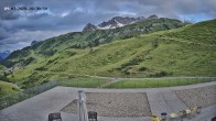 Archiv Foto Webcam Hotel Adler in Warth 19:00