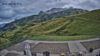 Archiv Foto Webcam Hotel Adler in Warth 19:00