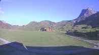 Archiv Foto Webcam Jägeralpe bei Warth 06:00