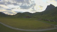 Archiv Foto Webcam Jägeralpe bei Warth 19:00