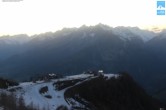 Archiv Foto Webcam Goldried-Gondelbahn Bergstation 19:00