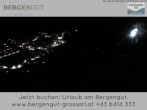 Archiv Foto Webcam Blick vom Hotel Bergengut nach Grossarl 23:00