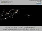 Archived image Webcam View Hotel Bergengut 23:00