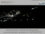 Archived image Webcam View Hotel Bergengut 21:00