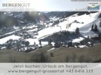 Archiv Foto Webcam Blick vom Hotel Bergengut nach Grossarl 09:00