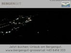 Archived image Webcam View Hotel Bergengut 23:00