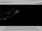 Archiv Foto Webcam Blick vom Hotel Bergengut nach Grossarl 23:00