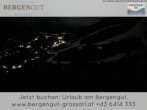 Archiv Foto Webcam Blick vom Hotel Bergengut nach Grossarl 23:00