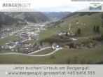 Archiv Foto Webcam Blick vom Hotel Bergengut nach Grossarl 19:00