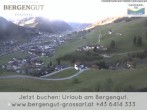 Archiv Foto Webcam Blick vom Hotel Bergengut nach Grossarl 07:00