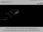 Archiv Foto Webcam Blick vom Hotel Bergengut nach Grossarl 23:00