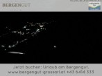 Archiv Foto Webcam Blick vom Hotel Bergengut nach Grossarl 23:00