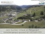 Archiv Foto Webcam Blick vom Hotel Bergengut nach Grossarl 13:00