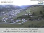 Archiv Foto Webcam Blick vom Hotel Bergengut nach Grossarl 19:00