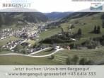 Archiv Foto Webcam Blick vom Hotel Bergengut nach Grossarl 15:00