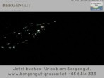 Archived image Webcam View Hotel Bergengut 23:00