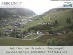 Archiv Foto Webcam Blick vom Hotel Bergengut nach Grossarl 17:00