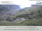 Archiv Foto Webcam Blick vom Hotel Bergengut nach Grossarl 12:00