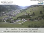 Archiv Foto Webcam Blick vom Hotel Bergengut nach Grossarl 13:00