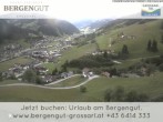Archiv Foto Webcam Blick vom Hotel Bergengut nach Grossarl 18:00