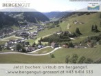 Archiv Foto Webcam Blick vom Hotel Bergengut nach Grossarl 09:00