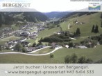 Archiv Foto Webcam Blick vom Hotel Bergengut nach Grossarl 13:00