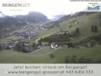 Archived image Webcam View Hotel Bergengut 19:00