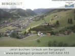 Archiv Foto Webcam Blick vom Hotel Bergengut nach Grossarl 09:00