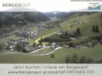 Archiv Foto Webcam Blick vom Hotel Bergengut nach Grossarl 11:00