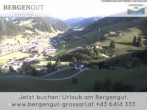 Archiv Foto Webcam Blick vom Hotel Bergengut nach Grossarl 17:00