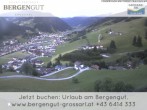 Archiv Foto Webcam Blick vom Hotel Bergengut nach Grossarl 19:00