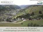 Archived image Webcam View Hotel Bergengut 11:00