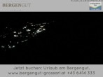 Archiv Foto Webcam Blick vom Hotel Bergengut nach Grossarl 23:00