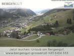 Archiv Foto Webcam Blick vom Hotel Bergengut nach Grossarl 11:00