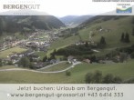 Archiv Foto Webcam Blick vom Hotel Bergengut nach Grossarl 13:00