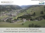 Archiv Foto Webcam Blick vom Hotel Bergengut nach Grossarl 15:00