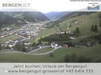 Archiv Foto Webcam Blick vom Hotel Bergengut nach Grossarl 19:00