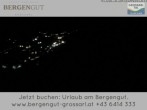 Archived image Webcam View Hotel Bergengut 23:00