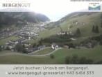 Archiv Foto Webcam Blick vom Hotel Bergengut nach Grossarl 13:00