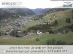 Archived image Webcam View Hotel Bergengut 17:00